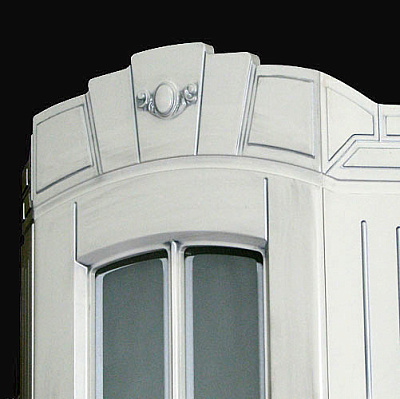 Шкаф-пенал Атолл Александрия  айвори