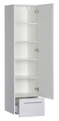 Шкаф-пенал Aquanet Нота белый