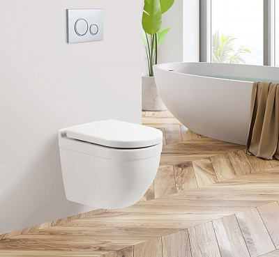 Чаша для унитаза подвесного BelBagno Senso-R BB017CHR