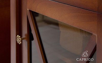 Тумба с раковиной Caprigo Наполи 80 NOCE SCURO