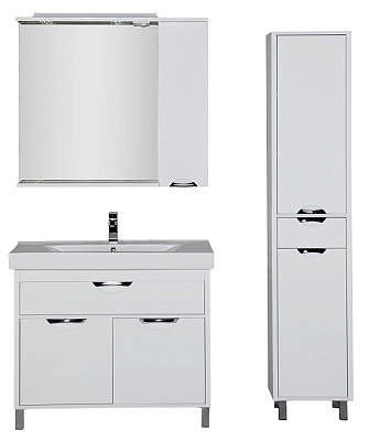 Мебель для ванной Aquanet Гретта 100 белая