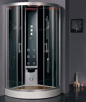 Душевая кабина Eago DZ949 F8 черное стекло